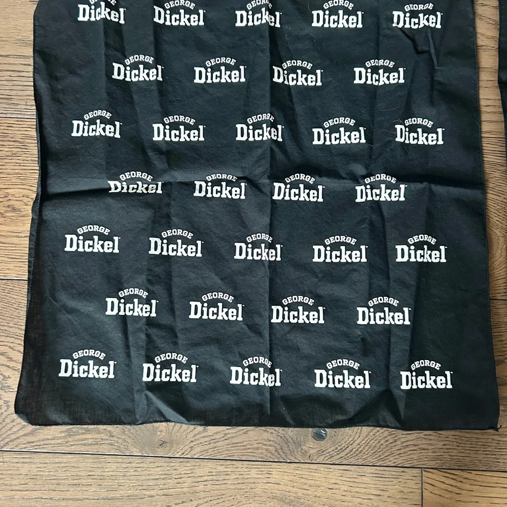 NWOT! TWO ( Pair) of George Dickel Black & White Promotional Bandanas